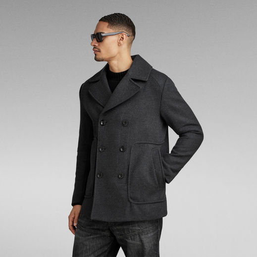 Premium Wool Peacoat | グレー | G-Star RAW® JP